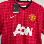 Shop 2012/13 MANCHESTER UNITED V.PERSIE #20 *BNWT* HOME SHIRT (M) NIKE, classic football shirts, vintage football shirts & retro soccer jerseys at Cult Kits
