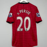 Shop 2012/13 MANCHESTER UNITED V.PERSIE #20 HOME SHIRT (M) NIKE, classic football shirts, vintage football shirts & retro soccer jerseys at Cult Kits