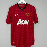 Shop 2012/13 MANCHESTER UNITED V.PERSIE #20 HOME SHIRT (M) NIKE, classic football shirts, vintage football shirts & retro soccer jerseys at Cult Kits