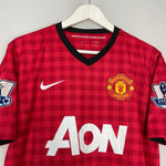 Shop 2012/13 MANCHESTER UNITED V.PERSIE #20 HOME SHIRT (M) NIKE, classic football shirts, vintage football shirts & retro soccer jerseys at Cult Kits
