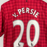 Shop 2012/13 MANCHESTER UNITED V.PERSIE #20 HOME SHIRT (M) NIKE, classic football shirts, vintage football shirts & retro soccer jerseys at Cult Kits