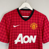Shop 2012/13 MANCHESTER UNITED V.PERSIE #20 HOME SHIRT (S) NIKE, classic football shirts, vintage football shirts & retro soccer jerseys at Cult Kits