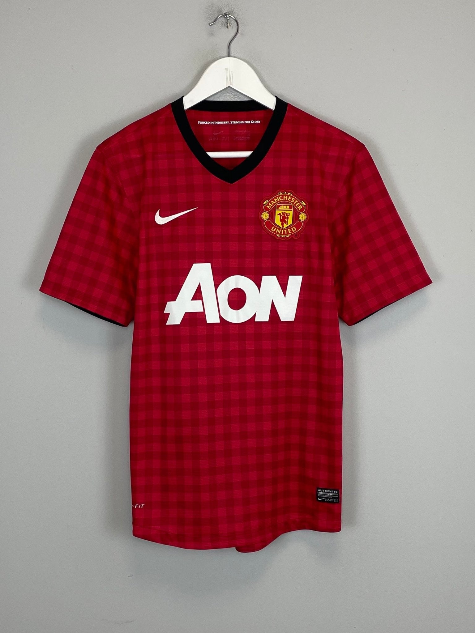 Shop 2012/13 MANCHESTER UNITED V.PERSIE #20 HOME SHIRT (S) NIKE, classic football shirts, vintage football shirts & retro soccer jerseys at Cult Kits