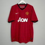 Shop 2012/13 MANCHESTER UNITED V.PERSIE #20 HOME SHIRT (XL) NIKE, classic football shirts, vintage football shirts & retro soccer jerseys at Cult Kits