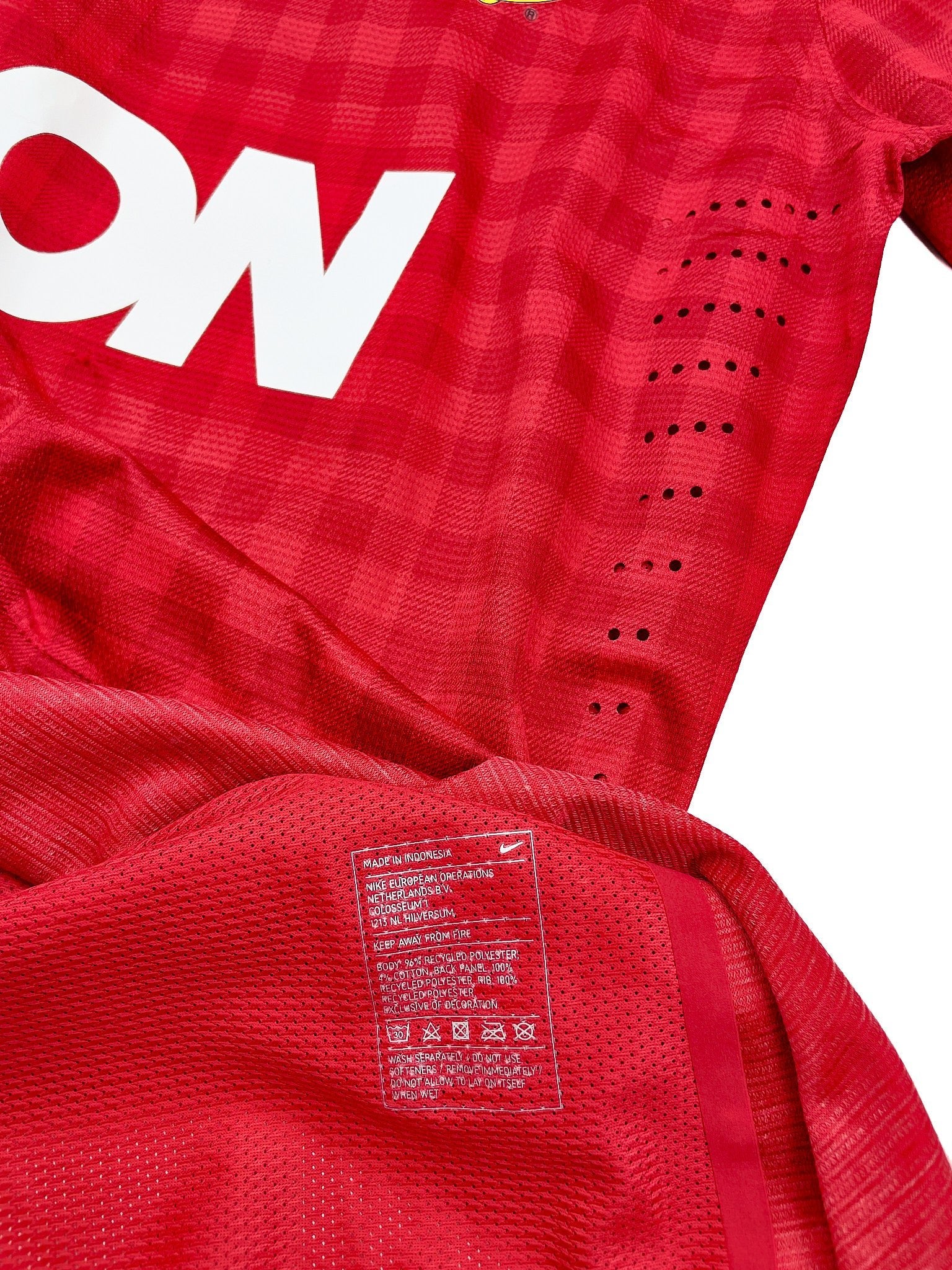 Buy 2012/13 MANCHESTER UNITED V.PERSIE 20 *MATCH ISSUE* HOME SHIRT (L) NIKE ~ Free worldwide shipping available ~ Authentic Vintage Football Shirts from Cult Kits