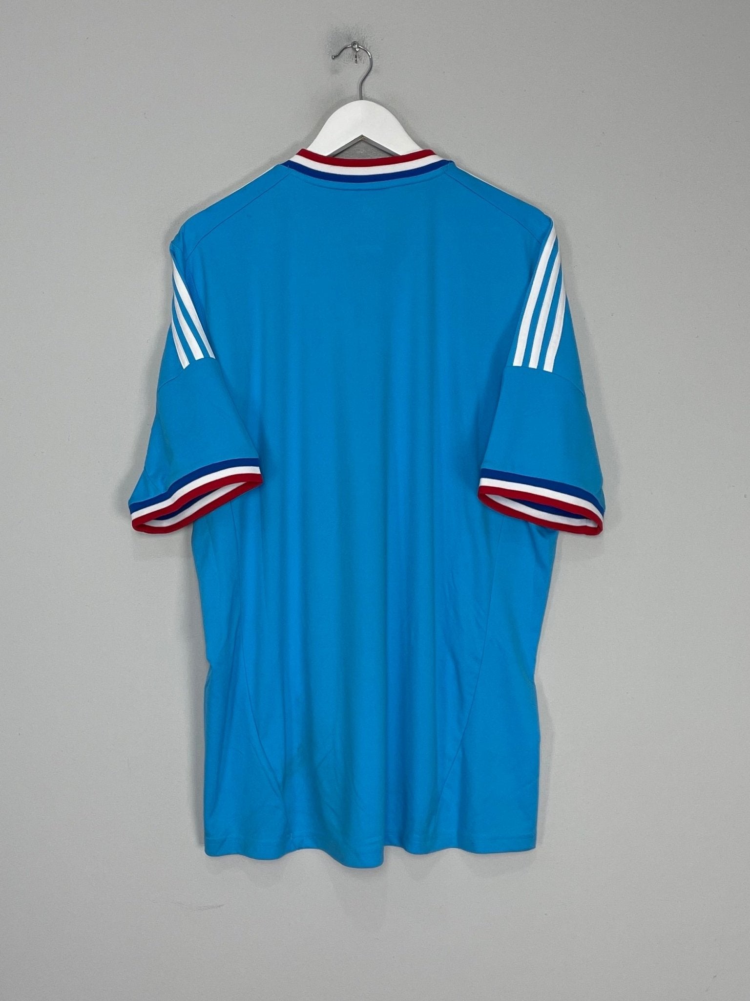 Shop 2012/13 MARSEILLE AWAY SHIRT (XL) ADIDAS, classic football shirts, vintage football shirts & retro soccer jerseys at Cult Kits
