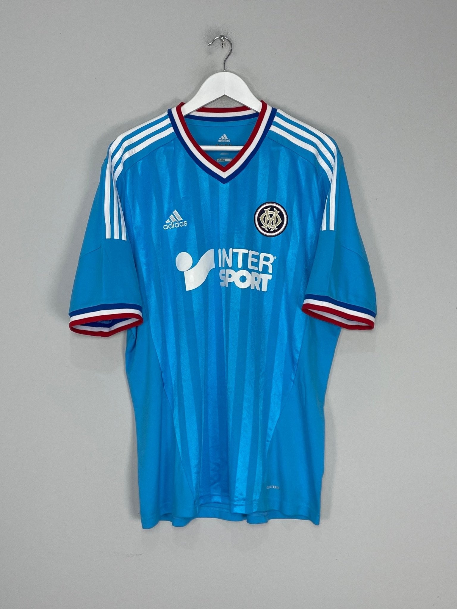 Shop 2012/13 MARSEILLE AWAY SHIRT (XL) ADIDAS, classic football shirts, vintage football shirts & retro soccer jerseys at Cult Kits