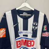 Shop 2012/13 MONTERREY HOME SHIRT (XXL) NIKE, classic football shirts, vintage football shirts & retro soccer jerseys at Cult Kits