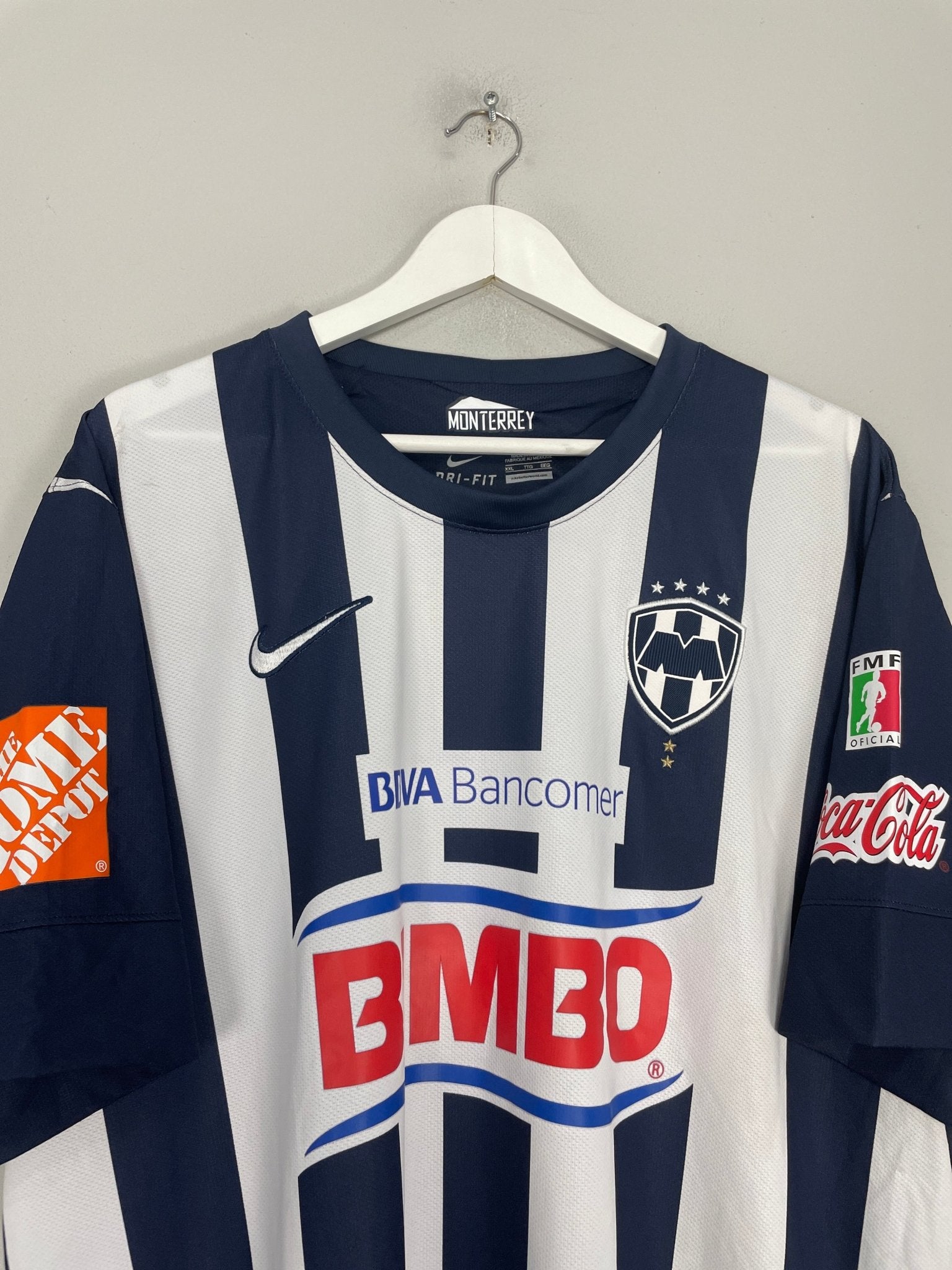 Shop 2012/13 MONTERREY HOME SHIRT (XXL) NIKE, classic football shirts, vintage football shirts & retro soccer jerseys at Cult Kits