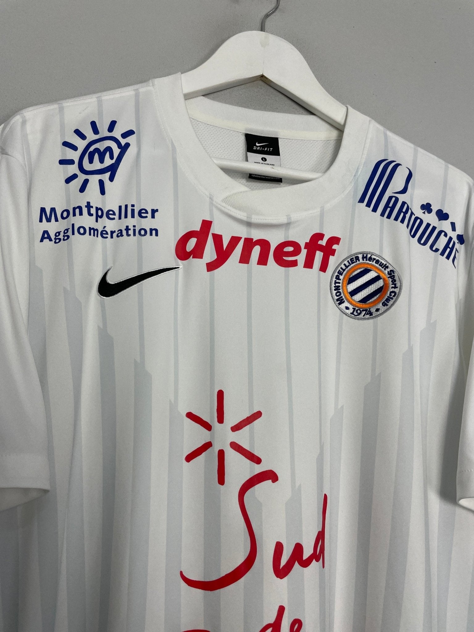 Shop 2012/13 MONTPELLIER AWAY SHIRT (L) NIKE, classic football shirts, vintage football shirts & retro soccer jerseys at Cult Kits