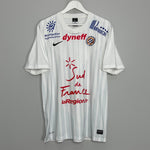Shop 2012/13 MONTPELLIER AWAY SHIRT (L) NIKE, classic football shirts, vintage football shirts & retro soccer jerseys at Cult Kits