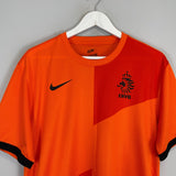 Shop 2012/13 NETHERLANDS HOME SHIRT (L) NIKE, classic football shirts, vintage football shirts & retro soccer jerseys at Cult Kits