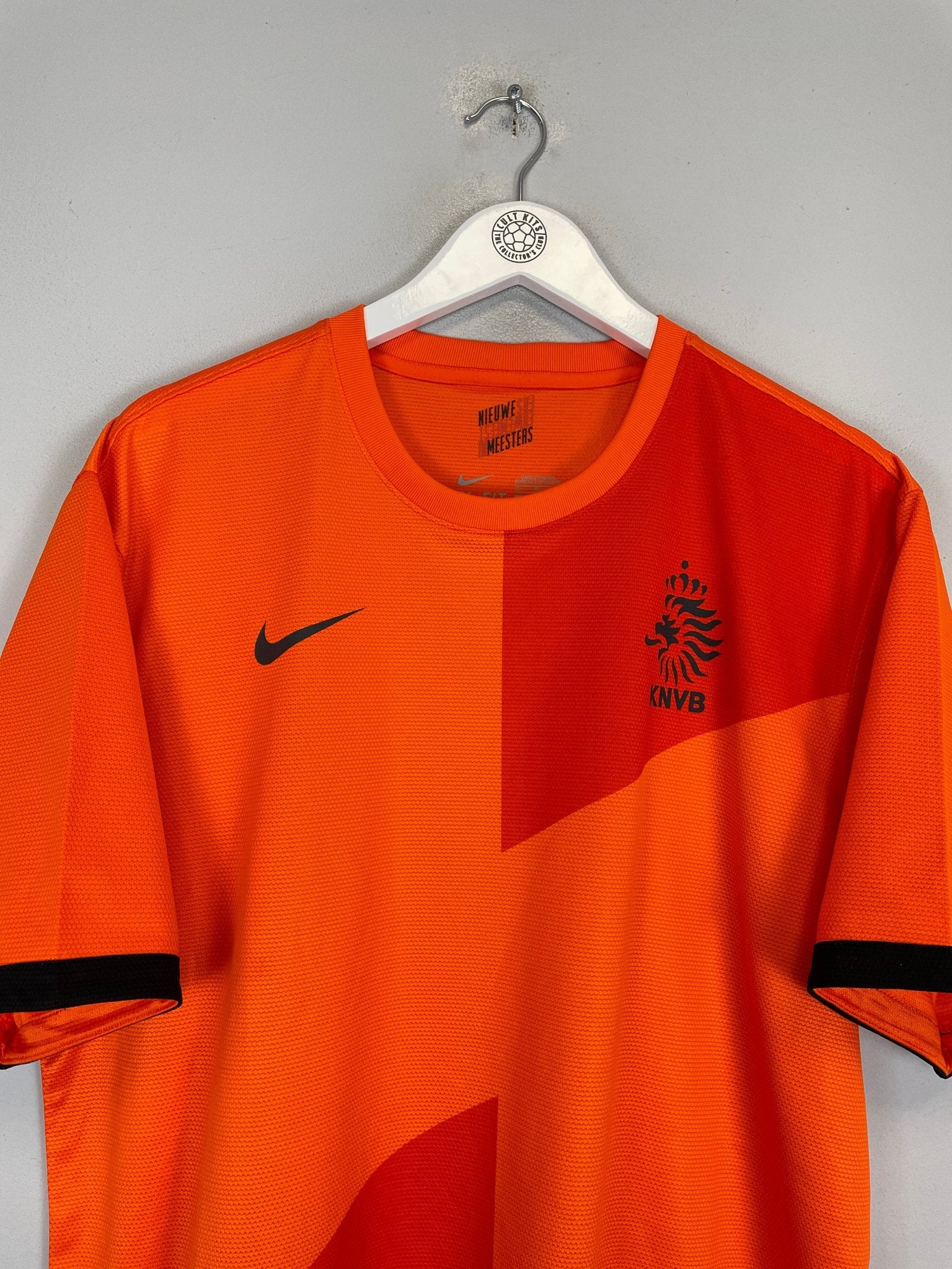 Shop 2012/13 NETHERLANDS HOME SHIRT (XL) NIKE, classic football shirts, vintage football shirts & retro soccer jerseys at Cult Kits