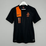 Shop 2012/13 NETHERLANDS ROBBEN #11 AWAY SHIRT (S) NIKE, classic football shirts, vintage football shirts & retro soccer jerseys at Cult Kits