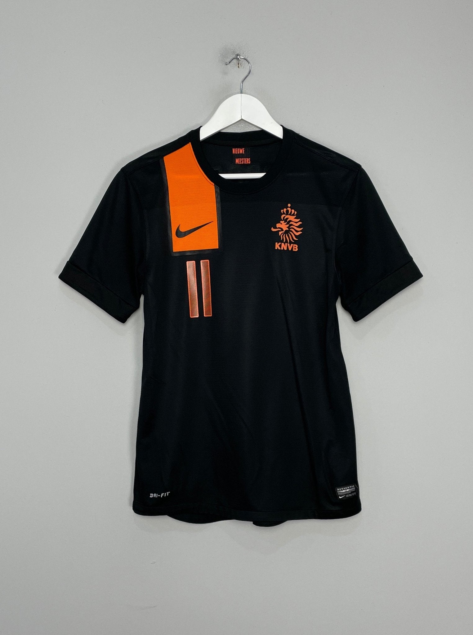 Shop 2012/13 NETHERLANDS ROBBEN #11 AWAY SHIRT (S) NIKE, classic football shirts, vintage football shirts & retro soccer jerseys at Cult Kits