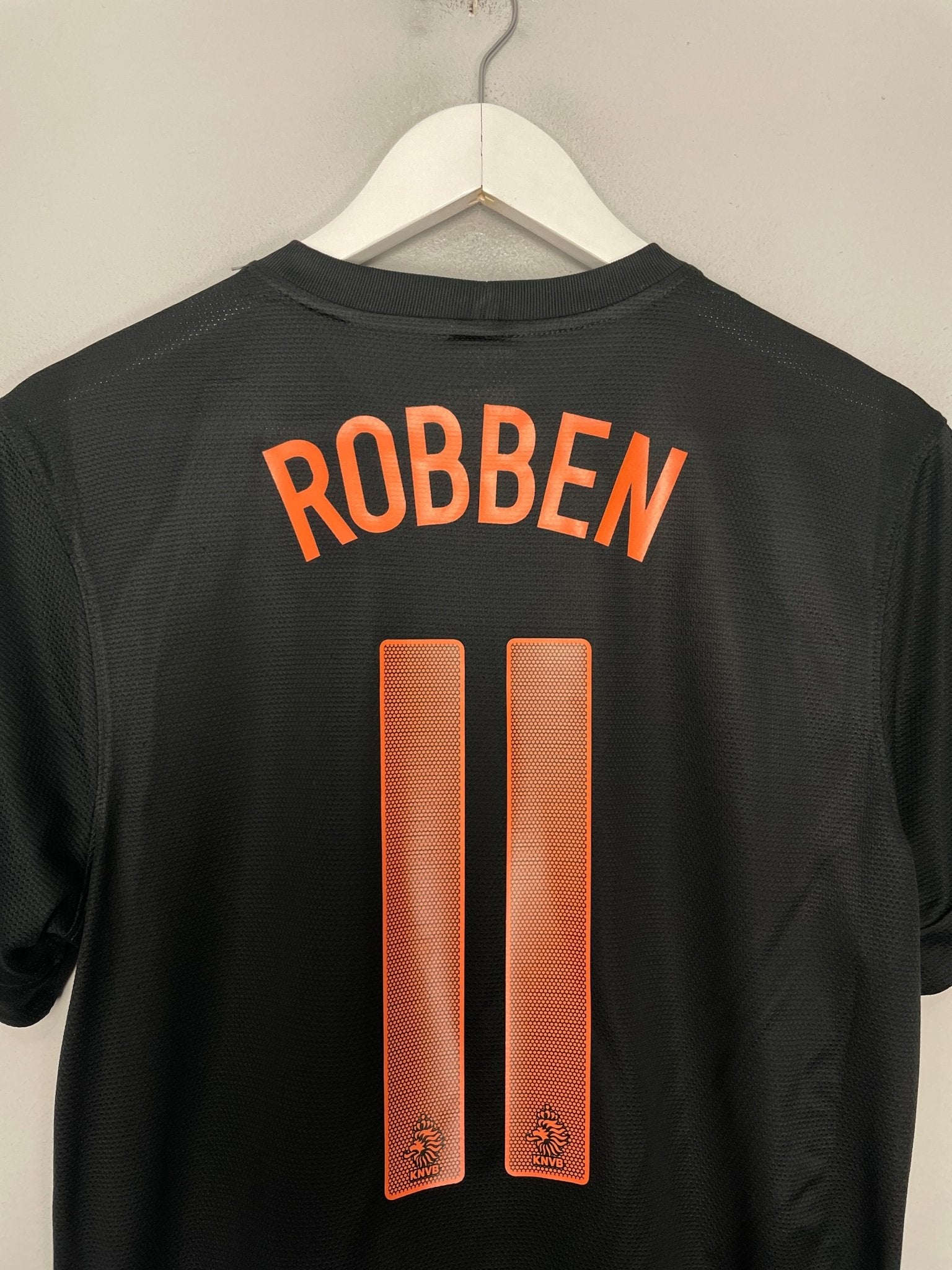 Shop 2012/13 NETHERLANDS ROBBEN #11 AWAY SHIRT (S) NIKE, classic football shirts, vintage football shirts & retro soccer jerseys at Cult Kits