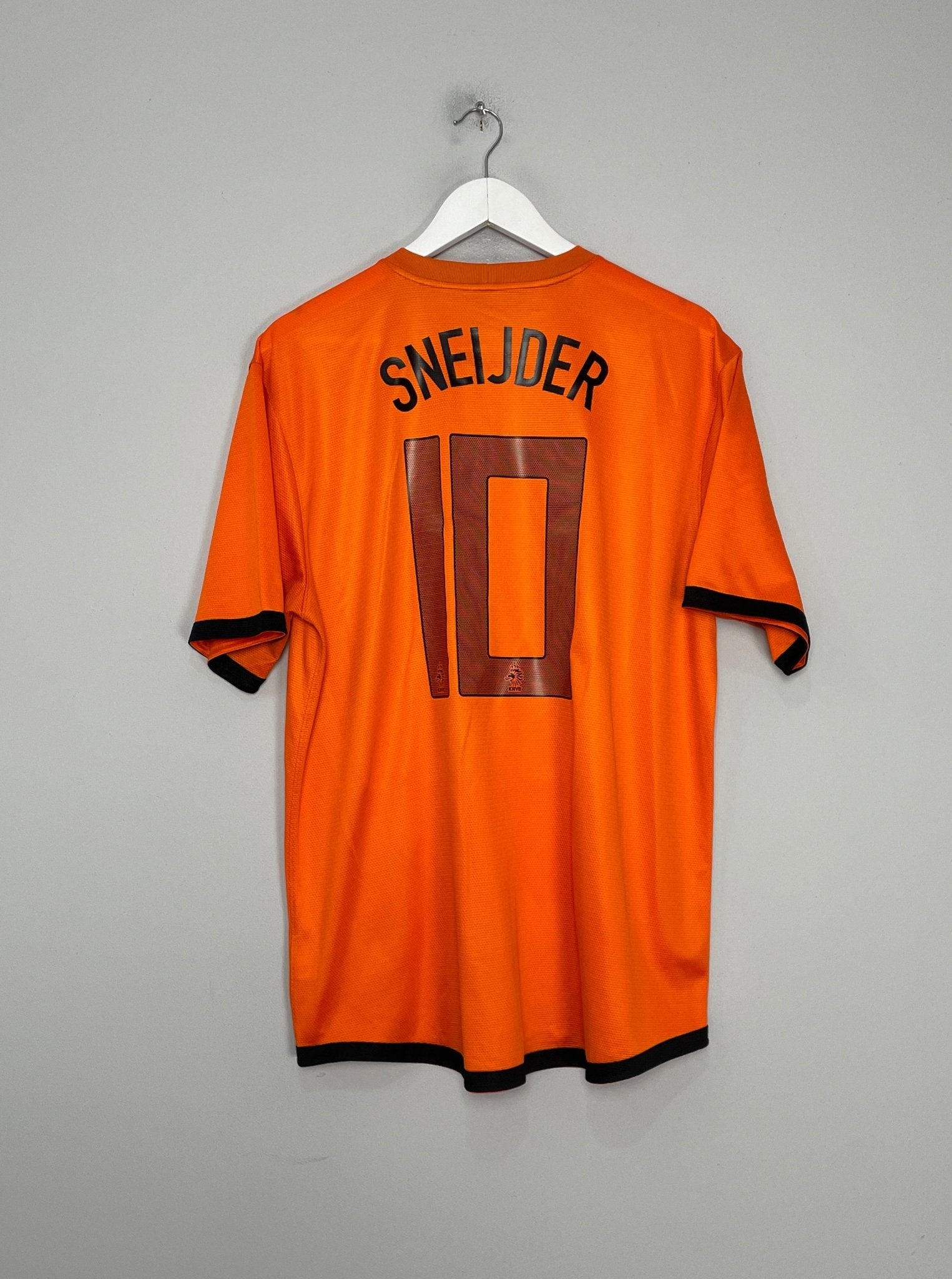 Shop 2012/13 NETHERLANDS SNEIJDER #10 HOME SHIRT (XL) NIKE, classic football shirts, vintage football shirts & retro soccer jerseys at Cult Kits