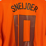 Shop 2012/13 NETHERLANDS SNEIJDER #10 HOME SHIRT (XL) NIKE, classic football shirts, vintage football shirts & retro soccer jerseys at Cult Kits