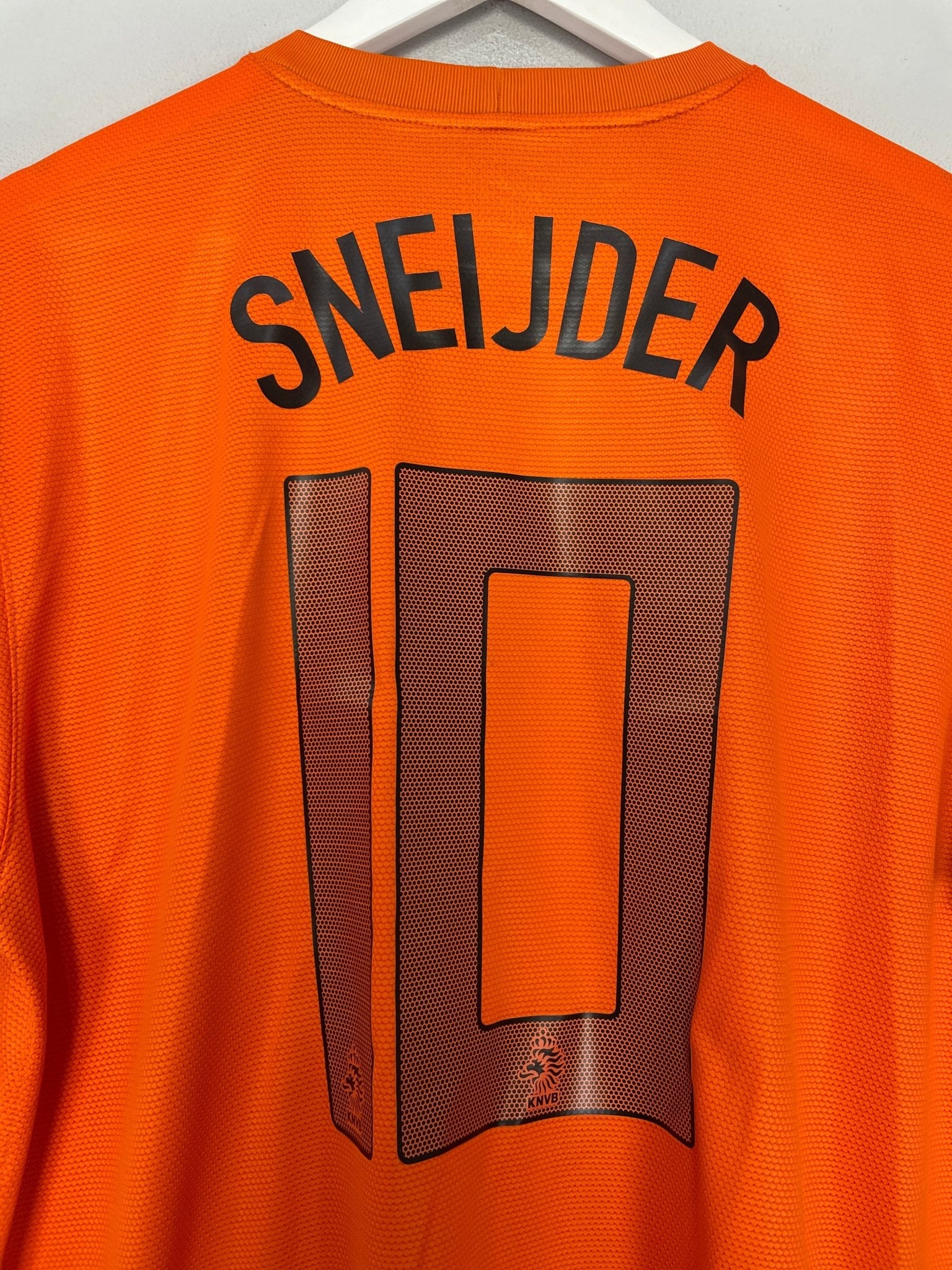 Shop 2012/13 NETHERLANDS SNEIJDER #10 HOME SHIRT (XL) NIKE, classic football shirts, vintage football shirts & retro soccer jerseys at Cult Kits