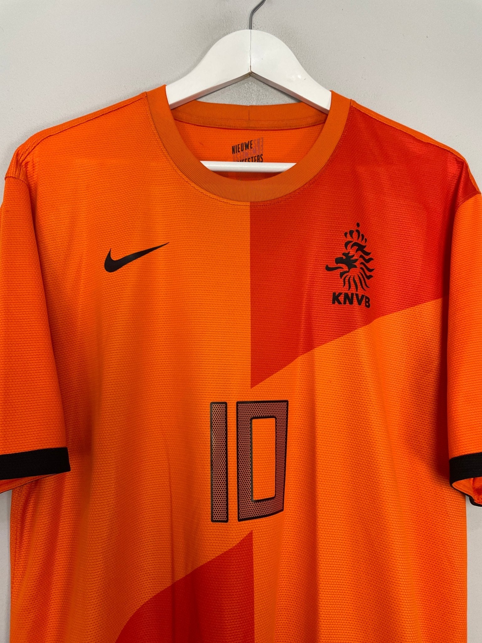 Shop 2012/13 NETHERLANDS SNEIJDER #10 HOME SHIRT (XL) NIKE, classic football shirts, vintage football shirts & retro soccer jerseys at Cult Kits