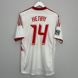Shop 2012/13 NEW YORK RED BULLS HENRY #14 HOME SHIRT (L) ADIDAS, classic football shirts, vintage football shirts & retro soccer jerseys at Cult Kits
