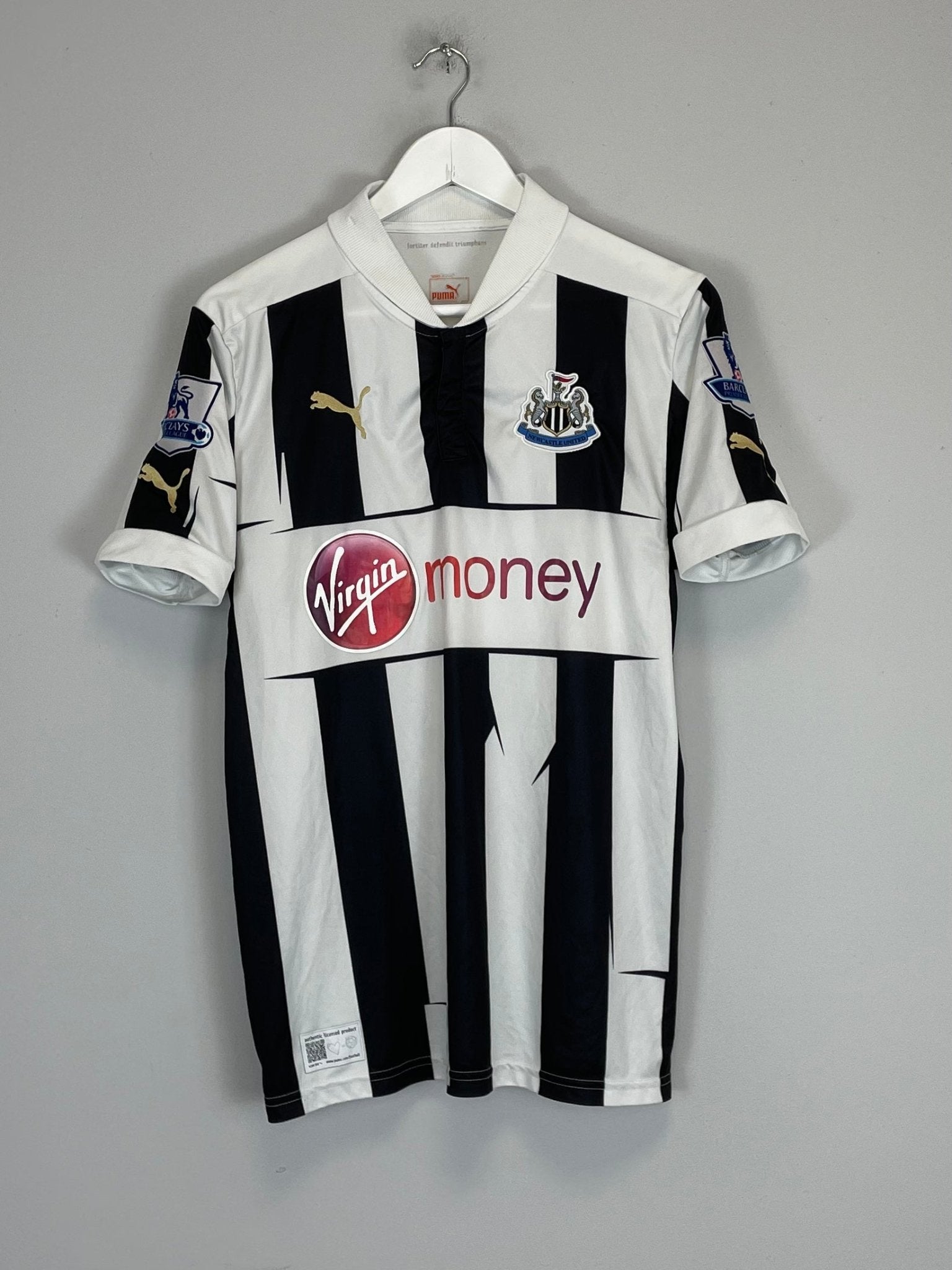 Shop 2012/13 NEWCASTLE UNITED CISSE #9 HOME SHIRT (M) PUMA, classic football shirts, vintage football shirts & retro soccer jerseys at Cult Kits