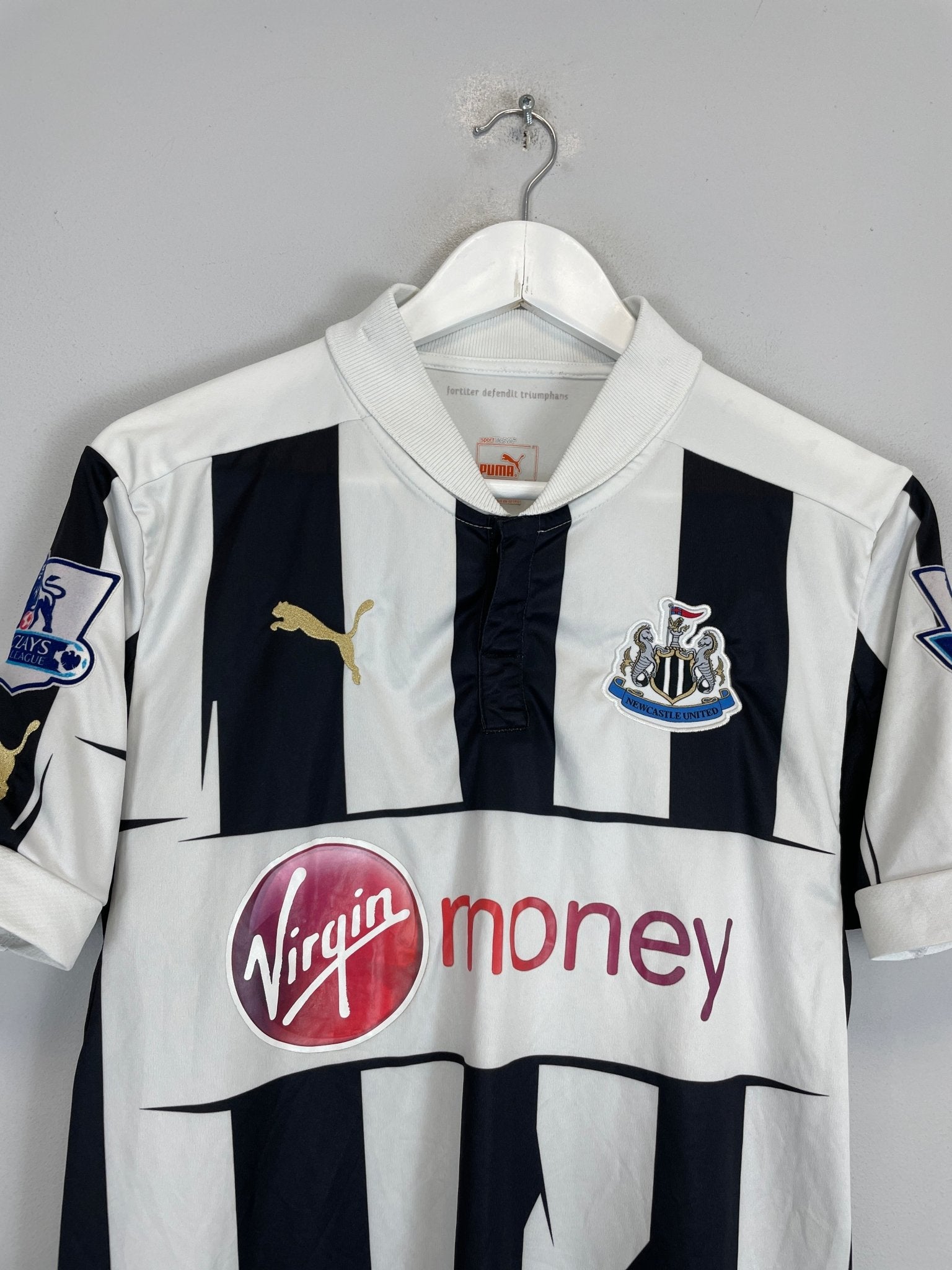 Shop 2012/13 NEWCASTLE UNITED CISSE #9 HOME SHIRT (M) PUMA, classic football shirts, vintage football shirts & retro soccer jerseys at Cult Kits