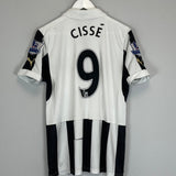Shop 2012/13 NEWCASTLE UNITED CISSE #9 HOME SHIRT (M) PUMA, classic football shirts, vintage football shirts & retro soccer jerseys at Cult Kits