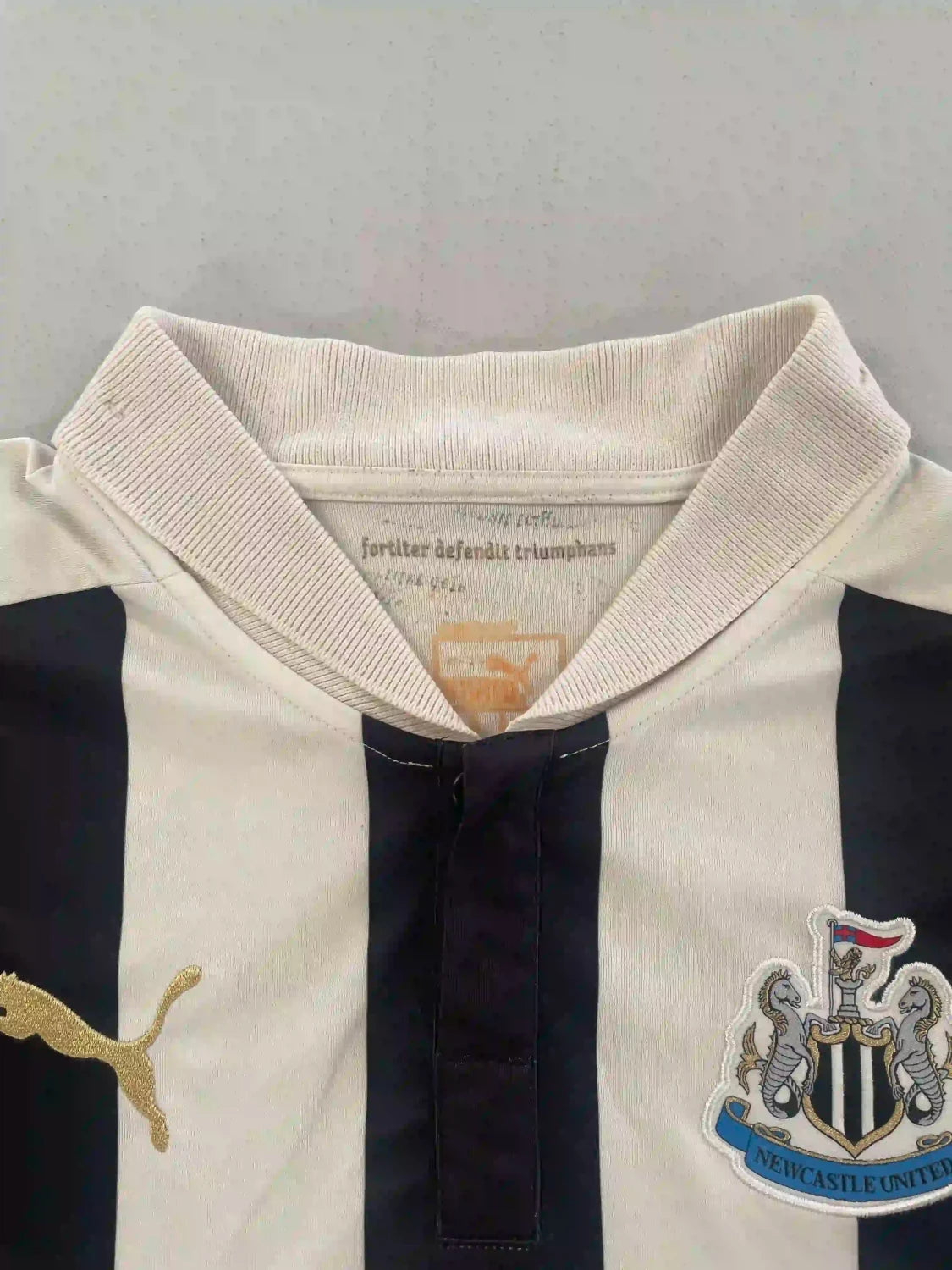 2012 Newcastle United Puma football shirt - view 3 - Cult Kits