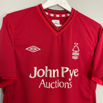 Shop 2012/13 NOTTINGHAM FOREST HOME SHIRT (M) UMBRO, classic football shirts, vintage football shirts & retro soccer jerseys at Cult Kits