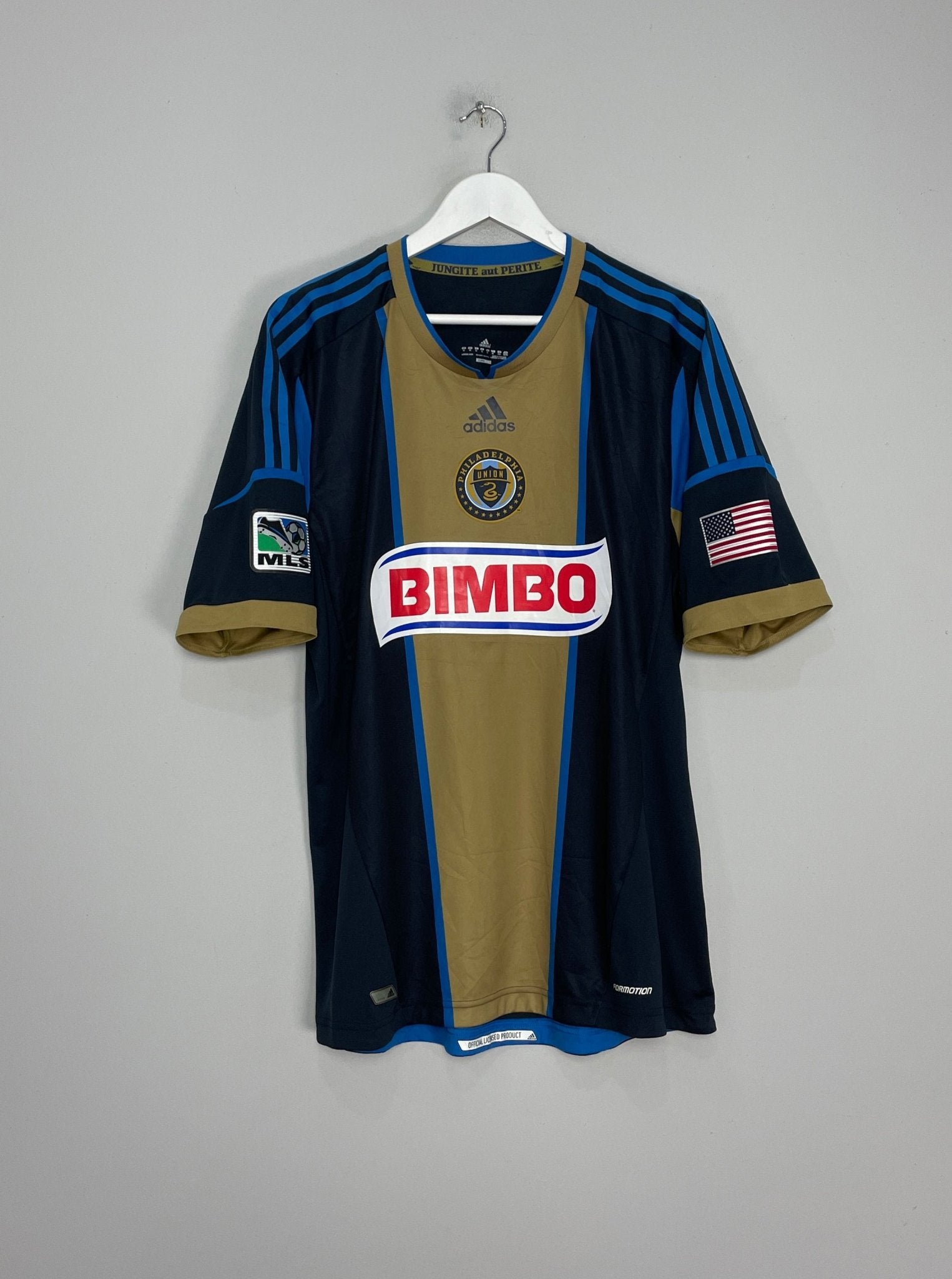 Shop 2012/13 PHILADELPHIA UNION *PLAYER ISSUE* HOME SHIRT (XL) ADIDAS, classic football shirts, vintage football shirts & retro soccer jerseys at Cult Kits