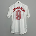 Shop 2012/13 POLAND LEWANDOWSKI #9 HOME SHIRT (M) NIKE, classic football shirts, vintage football shirts & retro soccer jerseys at Cult Kits