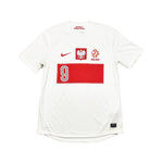 Buy 2012/13 POLAND LEWANDOWSKI 9 HOME SHIRT (M) NIKE ~ Free worldwide shipping available ~ Authentic Vintage Football Shirts from Cult Kits