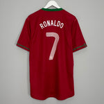 Shop 2012/13 PORTUGAL RONALDO #7 *AUTHENTIC* HOME SHIRT (XL) NIKE, classic football shirts, vintage football shirts & retro soccer jerseys at Cult Kits