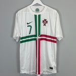 Shop 2012/13 PORTUGAL RONALDO #7 AWAY SHIRT (XL) NIKE, classic football shirts, vintage football shirts & retro soccer jerseys at Cult Kits