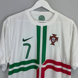 Shop 2012/13 PORTUGAL RONALDO #7 AWAY SHIRT (XL) NIKE, classic football shirts, vintage football shirts & retro soccer jerseys at Cult Kits