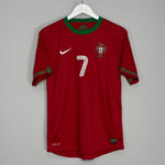 Shop 2012/13 PORTUGAL RONALDO #7 HOME SHIRT (M) NIKE, classic football shirts, vintage football shirts & retro soccer jerseys at Cult Kits