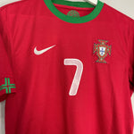 Shop 2012/13 PORTUGAL RONALDO #7 HOME SHIRT (M) NIKE, classic football shirts, vintage football shirts & retro soccer jerseys at Cult Kits