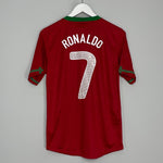 Shop 2012/13 PORTUGAL RONALDO #7 HOME SHIRT (M) NIKE, classic football shirts, vintage football shirts & retro soccer jerseys at Cult Kits