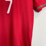2012/13 PORTUGAL RONALDO 7 *PLAYER ISSUE vs ISRAEL* HOME SHIRT (M) NIKE - Cult Kits - Medium - Buy Vintage Football Shirts, Authentic Retro Football Shirts For Sale, Classic Football Shirts & Soccer Jersey