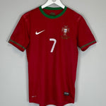 2012/13 PORTUGAL RONALDO 7 *PLAYER ISSUE vs ISRAEL* HOME SHIRT (M) NIKE - Cult Kits - Medium - Buy Vintage Football Shirts, Authentic Retro Football Shirts For Sale, Classic Football Shirts & Soccer Jersey