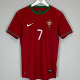 2012/13 PORTUGAL RONALDO 7 *PLAYER ISSUE vs ISRAEL* HOME SHIRT (M) NIKE - Cult Kits - Medium - Buy Vintage Football Shirts, Authentic Retro Football Shirts For Sale, Classic Football Shirts & Soccer Jersey
