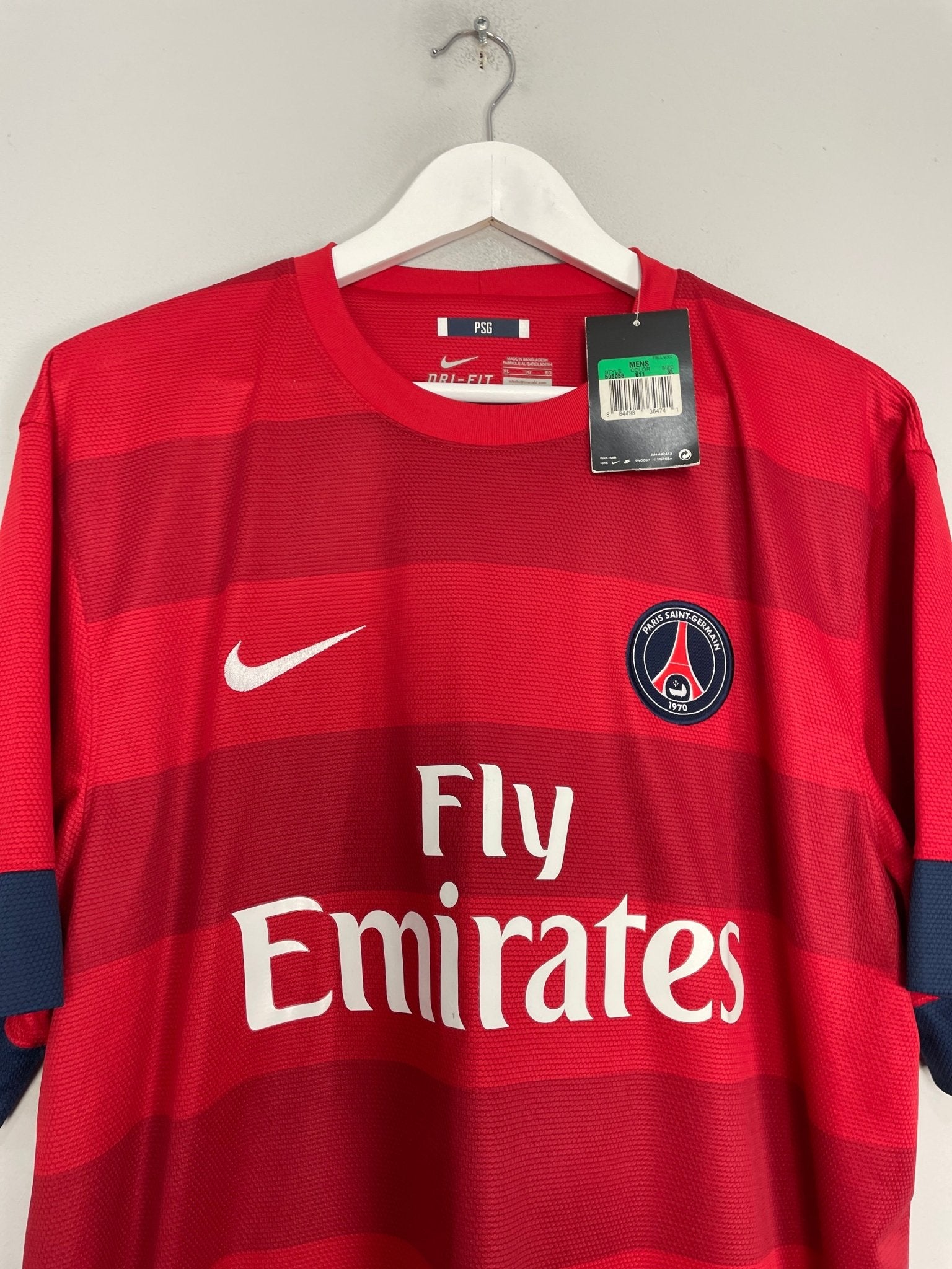 Shop 2012/13 PSG BECKHAM #23 *BNWT* AWAY SHIRT (XL) NIKE, classic football shirts, vintage football shirts & retro soccer jerseys at Cult Kits