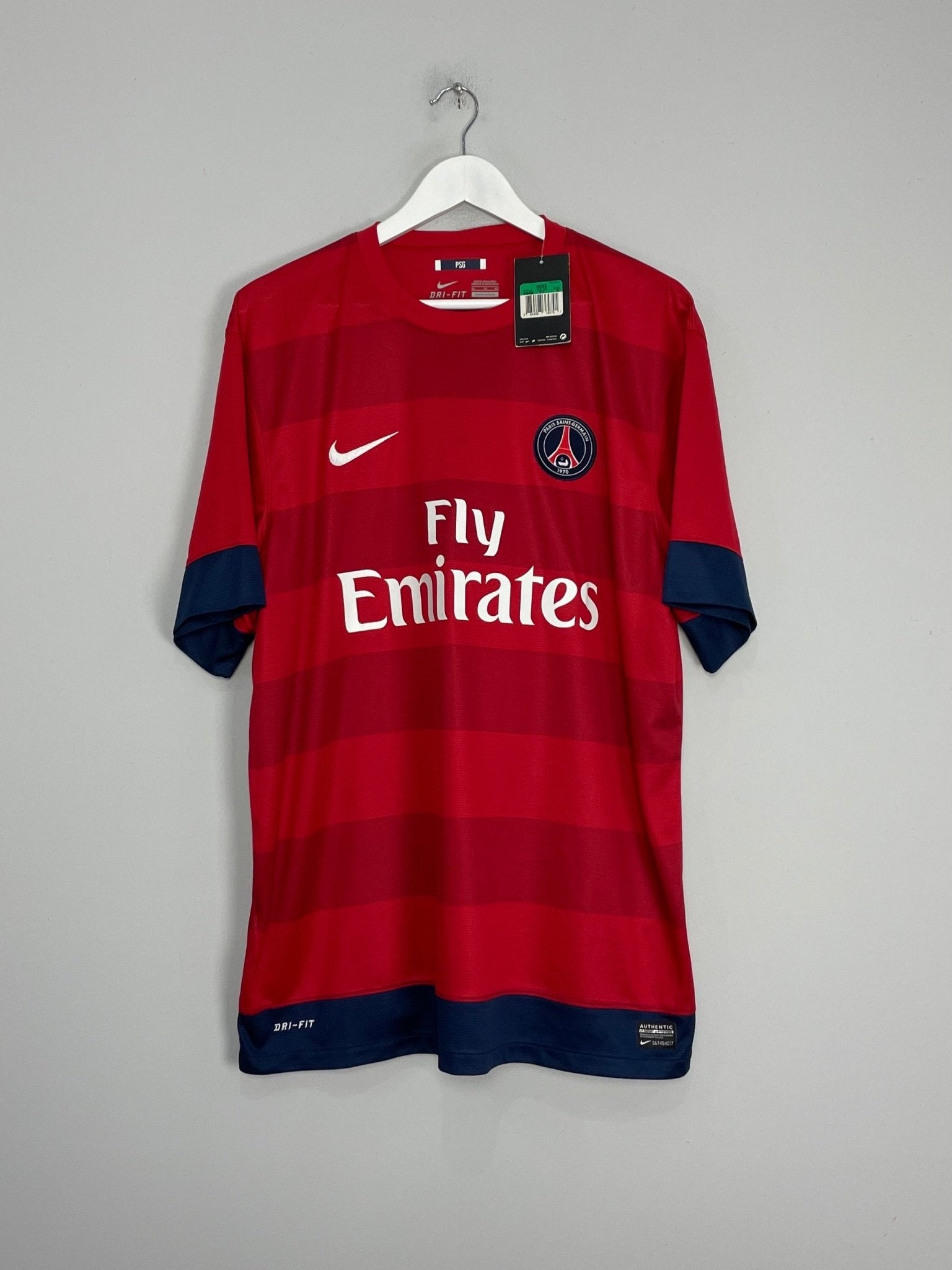 Shop 2012/13 PSG BECKHAM #23 *BNWT* AWAY SHIRT (XL) NIKE, classic football shirts, vintage football shirts & retro soccer jerseys at Cult Kits