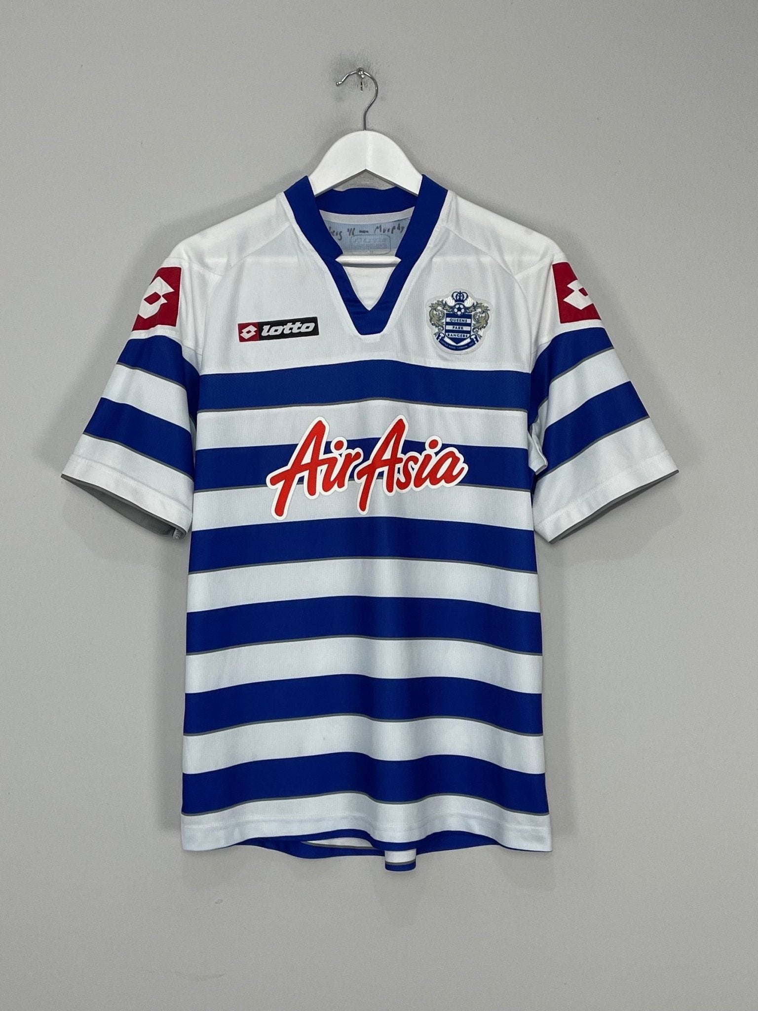 Shop 2012/13 QPR HOME SHIRT (L) LOTTO, classic football shirts, vintage football shirts & retro soccer jerseys at Cult Kits