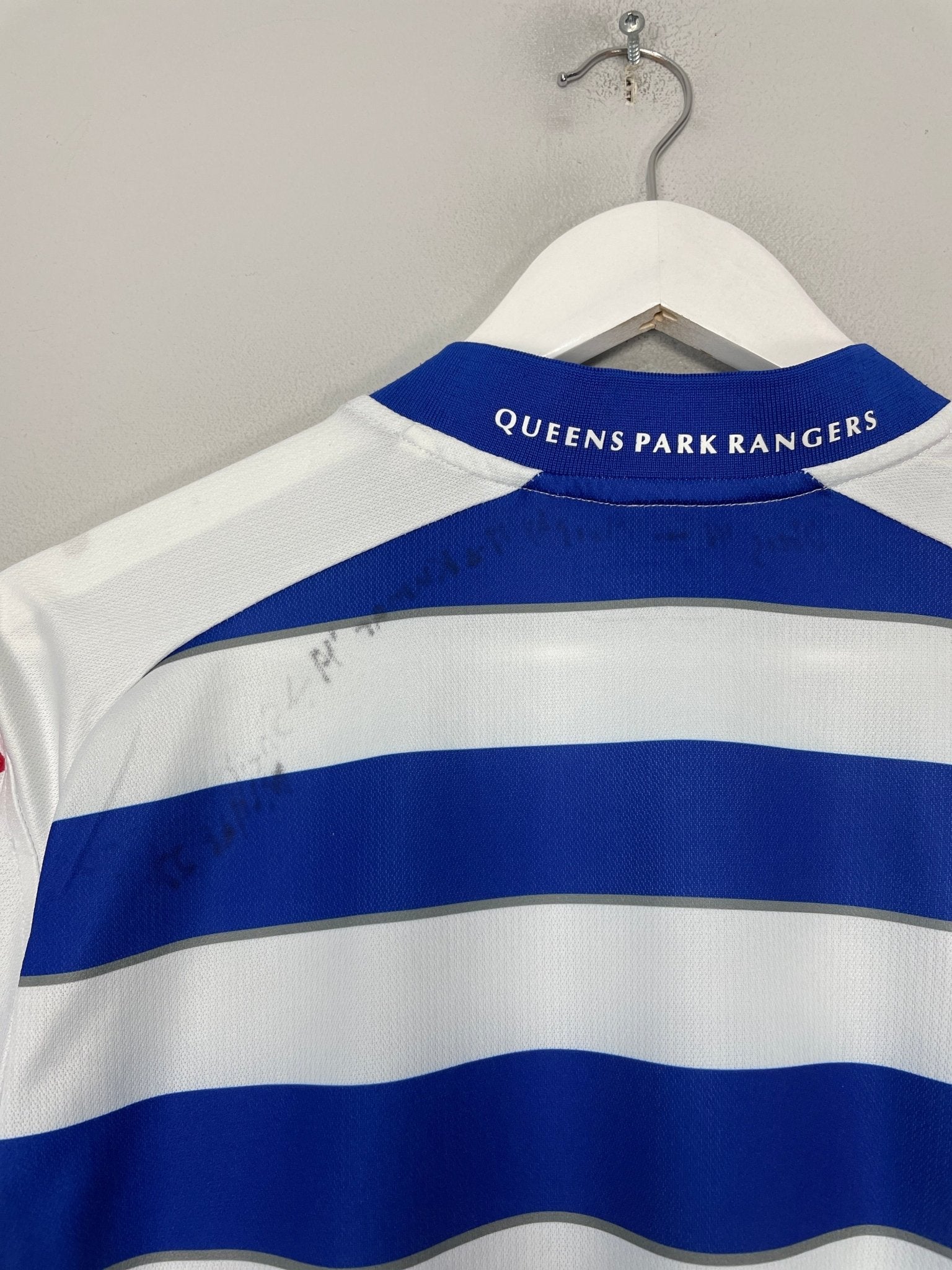 Shop 2012/13 QPR HOME SHIRT (L) LOTTO, classic football shirts, vintage football shirts & retro soccer jerseys at Cult Kits