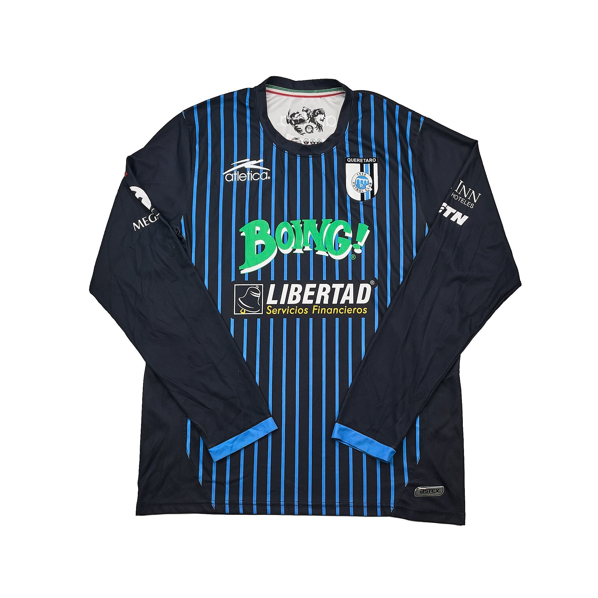 Buy 2012/13 Queretaro L/S Home Shirt (XL) Atletica ~ Free worldwide shipping available ~ Authentic Vintage Football Shirts from Cult Kits
