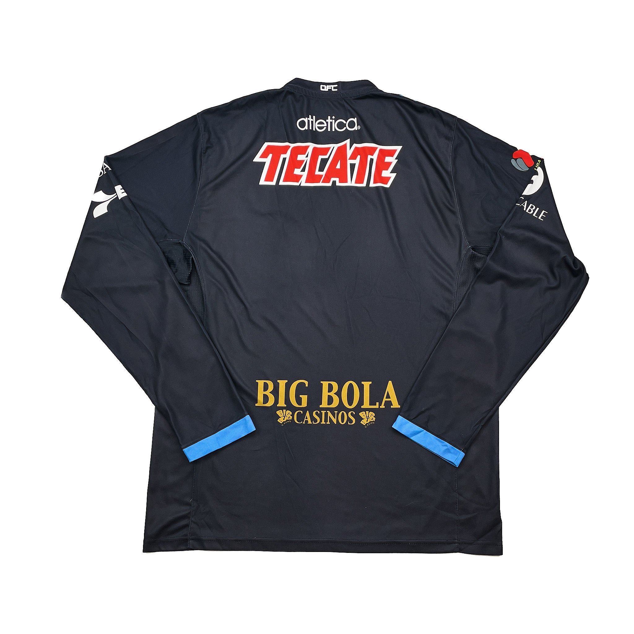 Buy 2012/13 Queretaro L/S Home Shirt (XL) Atletica ~ Free worldwide shipping available ~ Authentic Vintage Football Shirts from Cult Kits