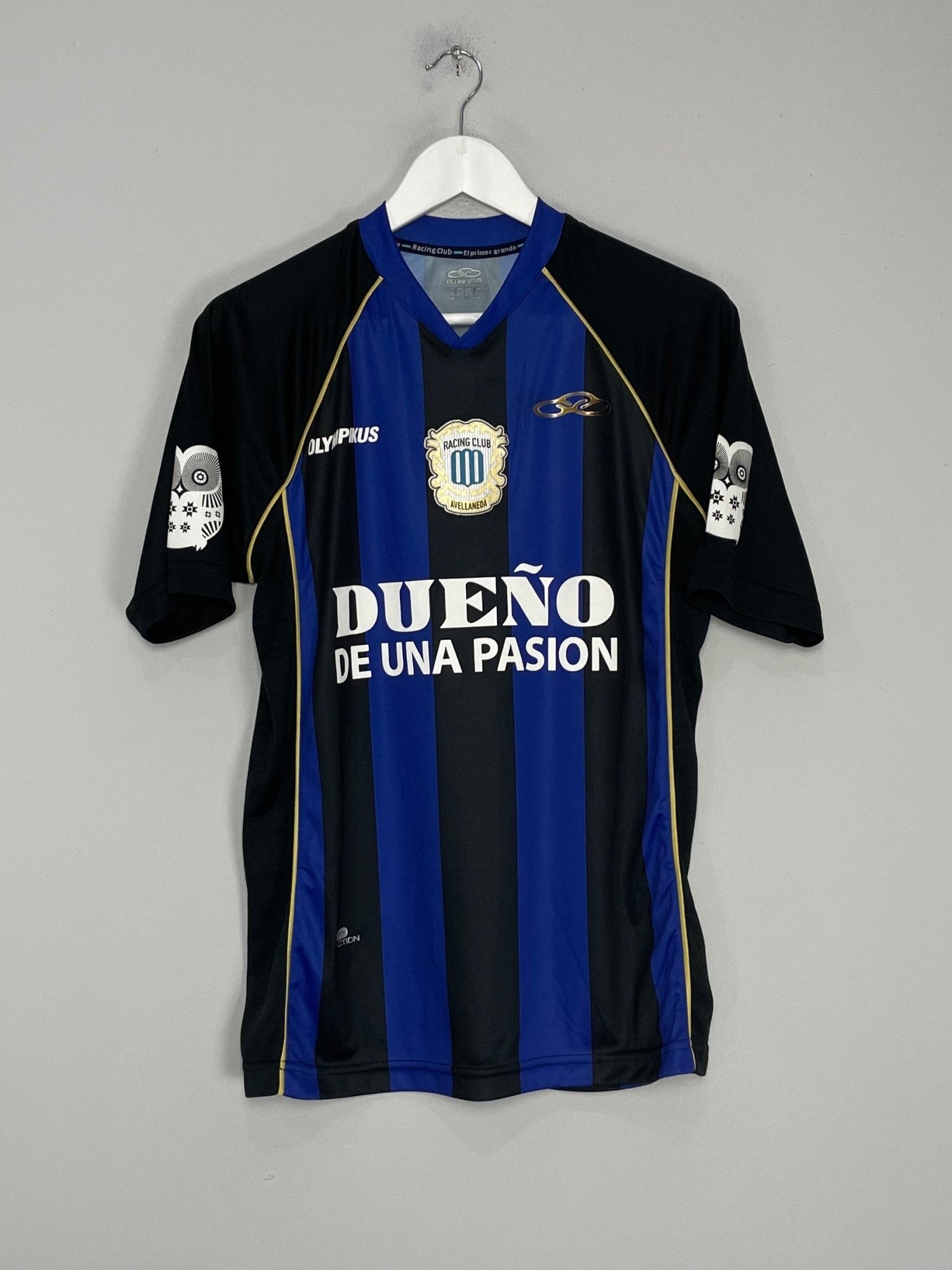 Shop 2012/13 RACING CLUB AWAY SHIRT (S) OLYMPIKUS, classic football shirts, vintage football shirts & retro soccer jerseys at Cult Kits