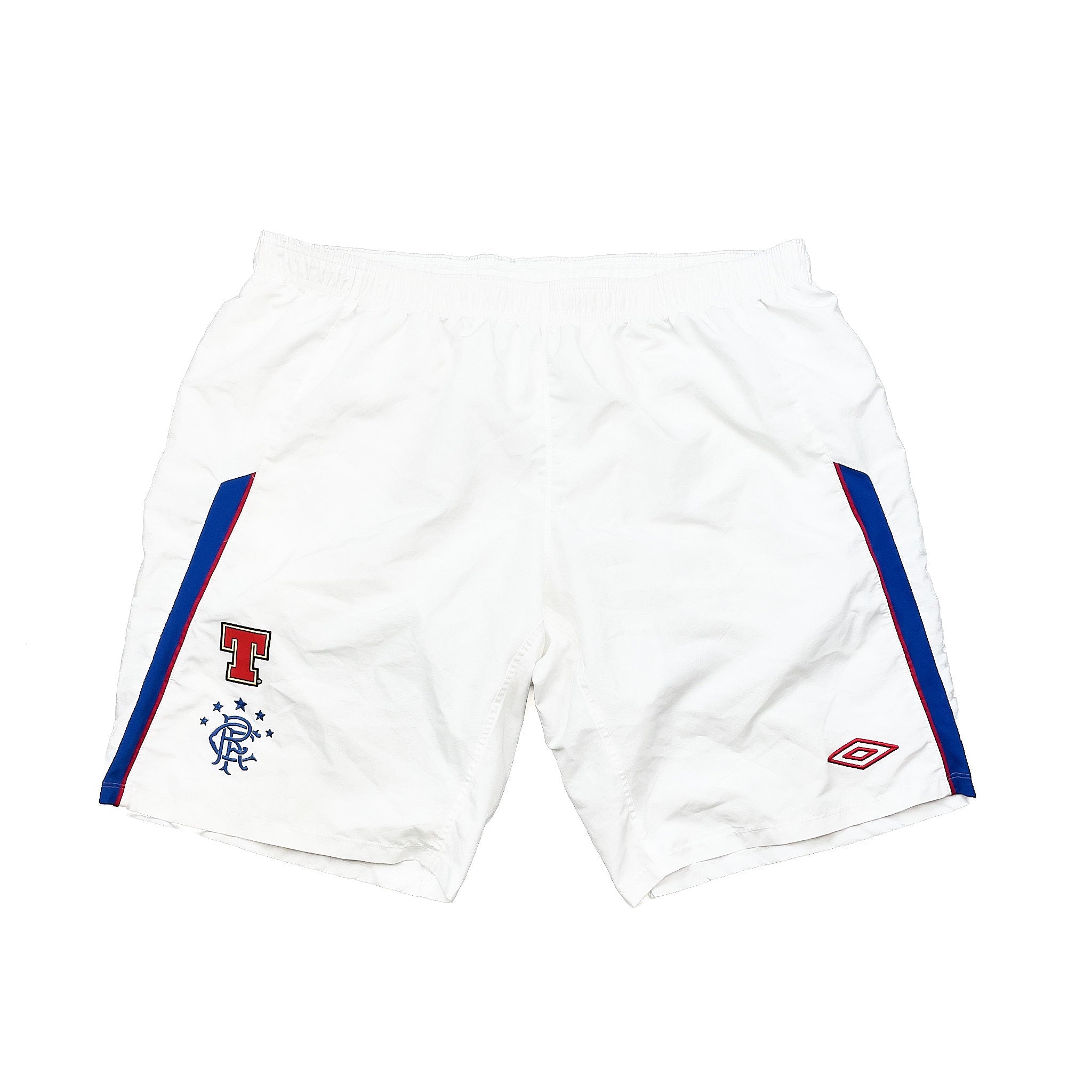 Buy 2012/13 Rangers Home Shorts (XXXL) Umbro ~ Free worldwide shipping ~ Authentic Vintage Football Shirts from Cult Kits